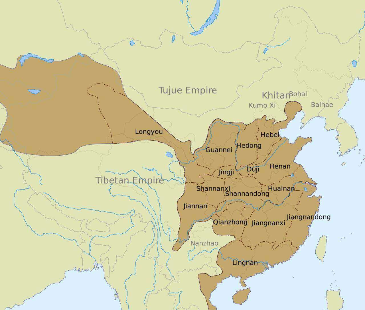 Tang Dynasty (AD 618 - 907) - Ancient China - Chinese History Digest